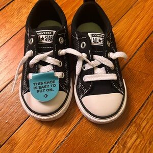 Converse Kids Black Sneaker Brand New